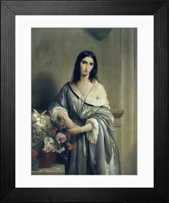 Framed Print : Melancholy, 1841-1842 Framed Print : Melancholy, 1841-1842