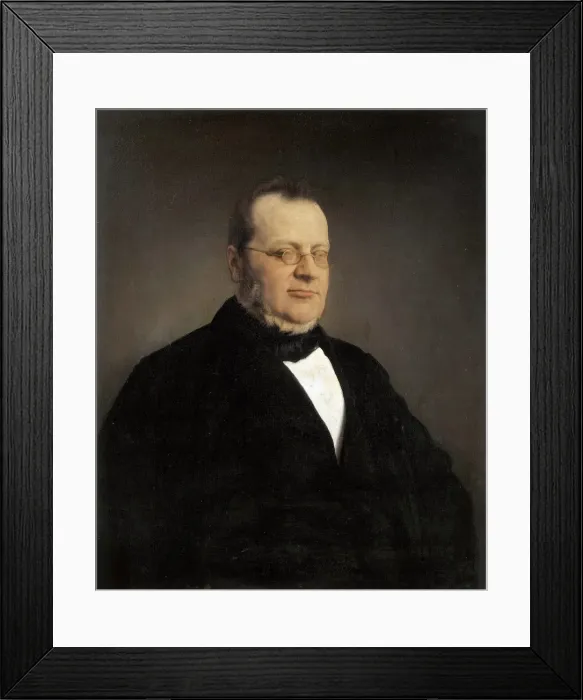 Framed Print : Portrait of Camillo Benso, Count of Cavour, 1864 Framed Print : Portrait of Camillo Benso, Count of Cavour, 1864
