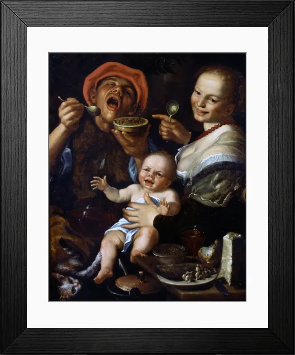 Framed Print : The Bean Eater Framed Print : The Bean Eater