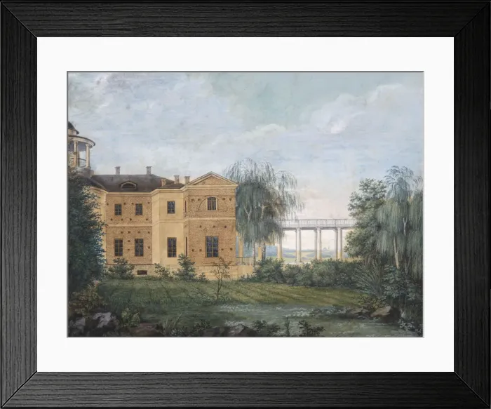 Framed Print : The Ostafyevo Estate, 1817 Framed Print : The Ostafyevo Estate, 1817