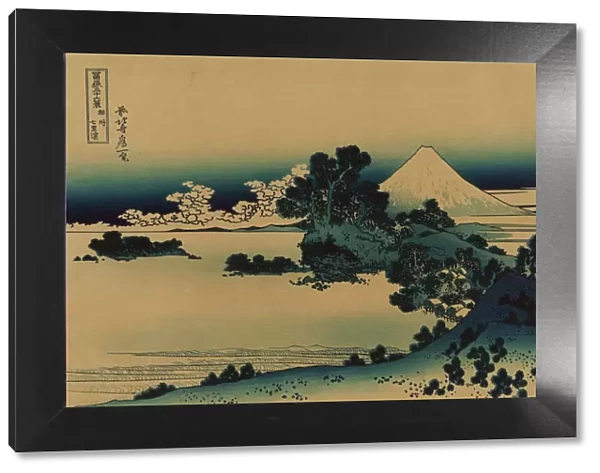 Shichiri beach in Sagami Province (from a Series 36 Views of Mount Fuji ), 1830-1833