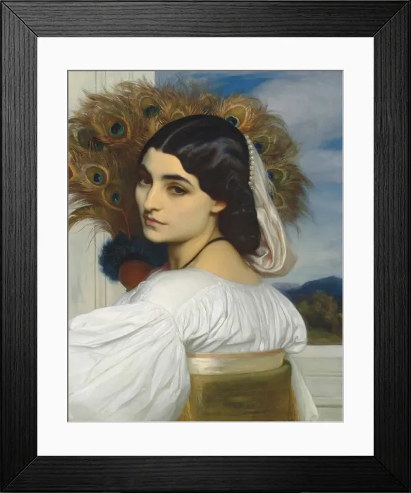 Framed Print : Pavonia, ca 1859 Framed Print : Pavonia, ca 1859
