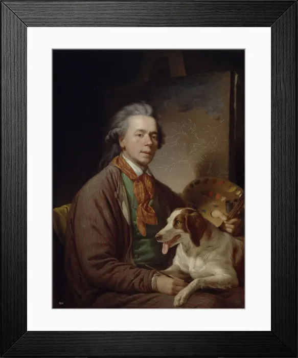 Framed Print : Self-Portrait, 1787 Framed Print : Self-Portrait, 1787