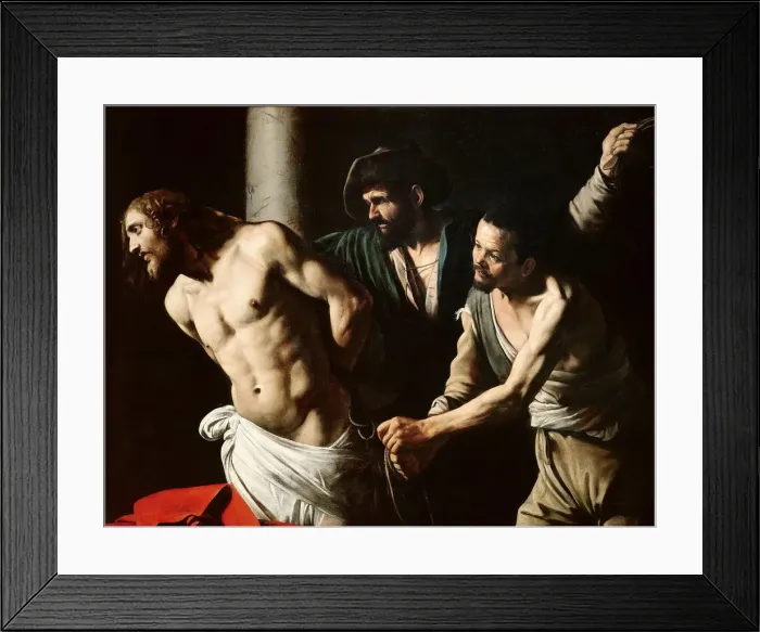 Framed Print : Christ at the Column, ca 1607 Framed Print : Christ at the Column, ca 1607
