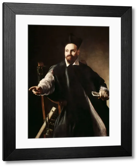 Framed Print : Portrait of Maffeo Barberini, c1598 Framed Print : Portrait of Maffeo Barberini, c1598