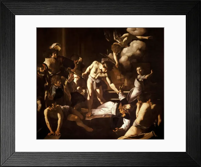 Framed Print : The Martyrdom of Saint Matthew, 1599-1600 Framed Print : The Martyrdom of Saint Matthew, 1599-1600