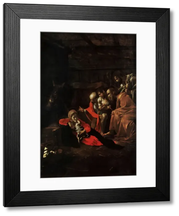 Framed Print : The Adoration of the Shepherds, ca 1609 Framed Print : The Adoration of the Shepherds, ca 1609