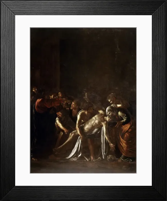 Framed Print : The Resurrection of Lazarus, ca 1609 Framed Print : The Resurrection of Lazarus, ca 1609