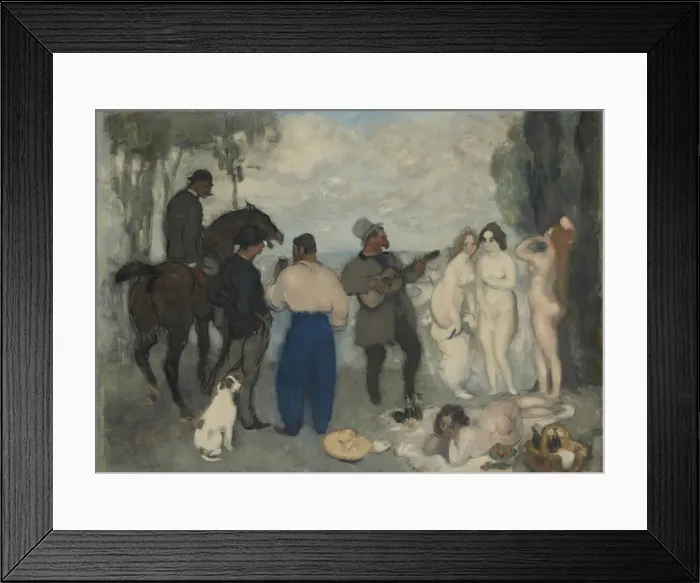 Framed Print : The Luncheon at Bourgueil (Le dejeuner a Bourgueil), ca 1893 Framed Print : The Luncheon at Bourgueil (Le dejeuner a Bourgueil), ca 1893