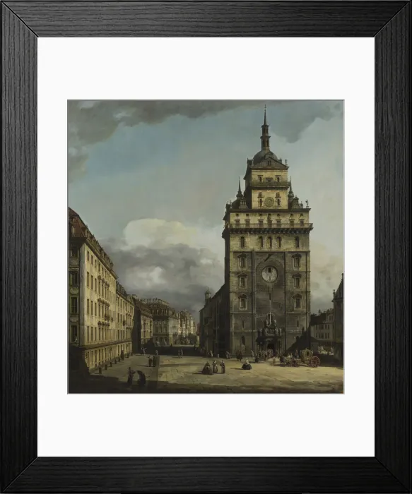 Framed Print : The Dresden Kreuzkirche (Church of the Cross), ca 1751-1753 Framed Print : The Dresden Kreuzkirche (Church of the Cross), ca 1751-1753
