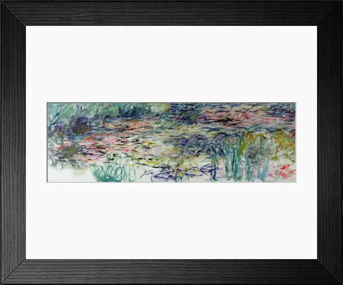 Framed Print : Waterlilies, 1917-1919 Framed Print : Waterlilies, 1917-1919