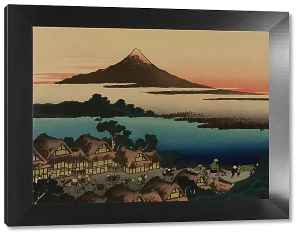 Dawn at Isawa in the Kai province (from a Series 36 Views of Mount Fuji ), 1830-1833