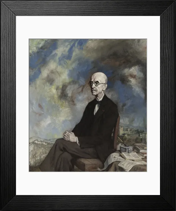 Framed Print : Portrait of the Composer Manuel de Falla (1876-1946), 1932 Framed Print : Portrait of the Composer Manuel de Falla (1876-1946), 1932