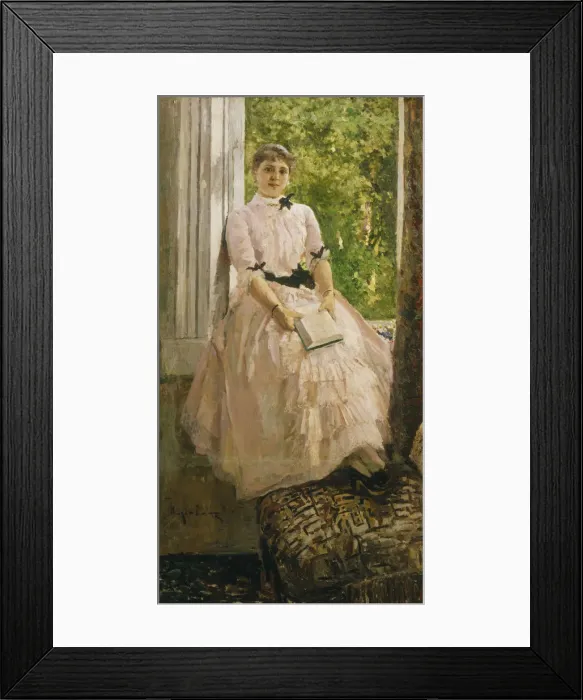 Framed Print : Portrait of the opera singer Tatyana Lyubatovich, End of 1880s Framed Print : Portrait of the opera singer Tatyana Lyubatovich, End of 1880s