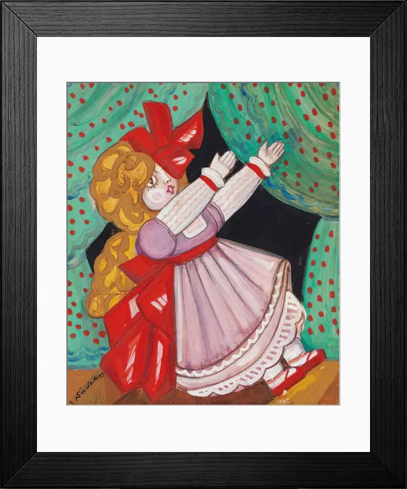 Framed Print : Doll. Private Collection Framed Print : Doll. Private Collection