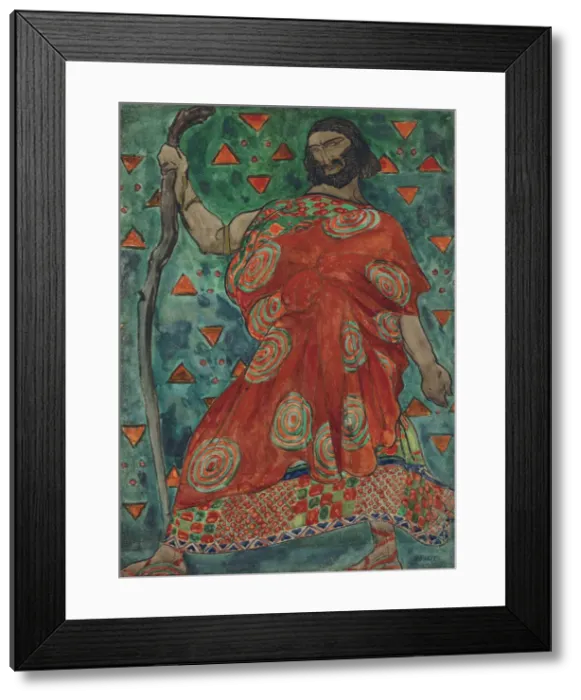 Framed Print : Costume design for the tragedy Antigone after Sophocles, ca 1904-1906 Framed Print : Costume design for the tragedy Antigone after Sophocles, ca 1904-1906