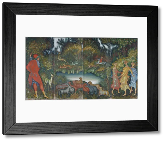 Framed Print : The Hunt. Private Collection Framed Print : The Hunt. Private Collection