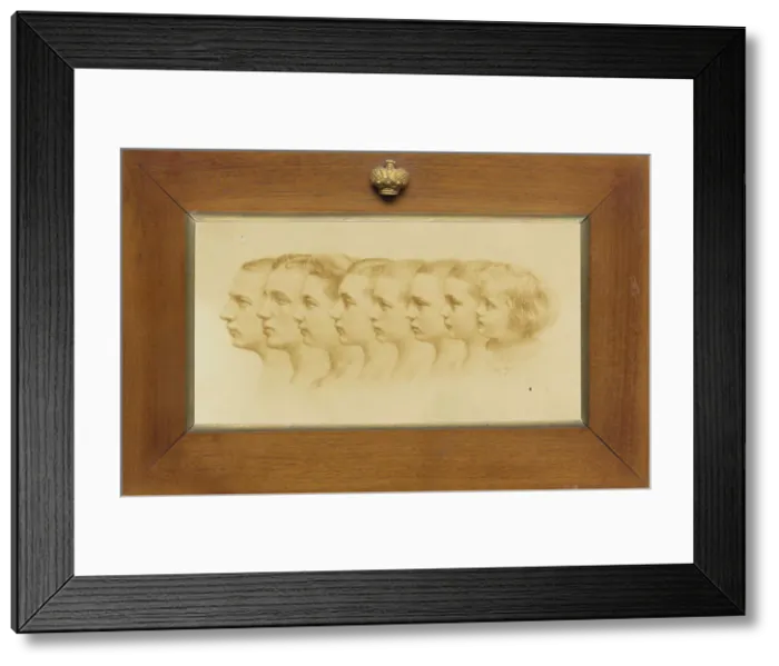 Framed Print : The children of Grand Duke Konstantin Konstantinovich of Russia (1858-1915), 1909 Framed Print : The children of Grand Duke Konstantin Konstantinovich of Russia (1858-1915), 1909