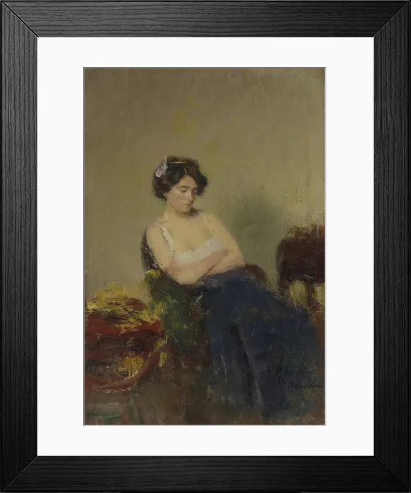 Framed Print : Reveuse (Dreamer) Framed Print : Reveuse (Dreamer)