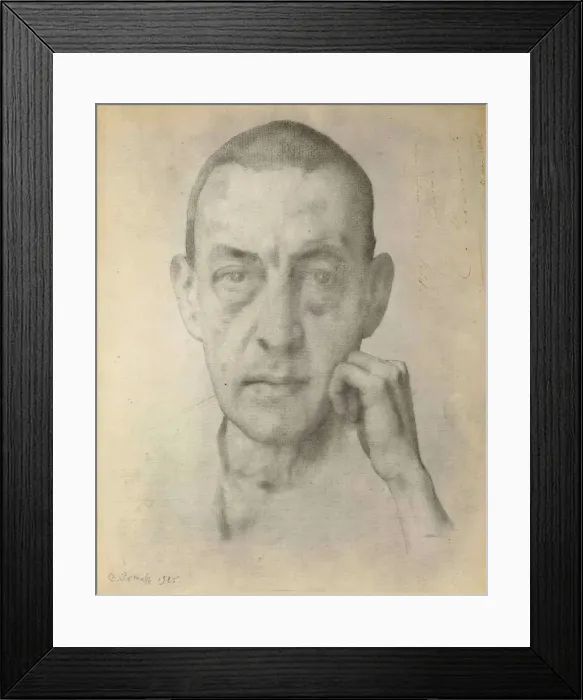 Framed Print : Portrait of the composer Sergei Rakhmaninov (1873-1943), 1925 Framed Print : Portrait of the composer Sergei Rakhmaninov (1873-1943), 1925