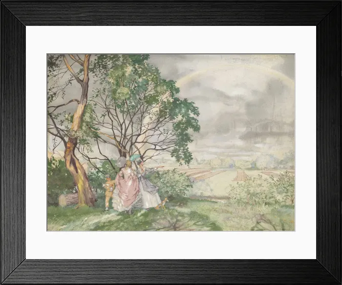 Framed Print : Rainbow, 1930 Framed Print : Rainbow, 1930
