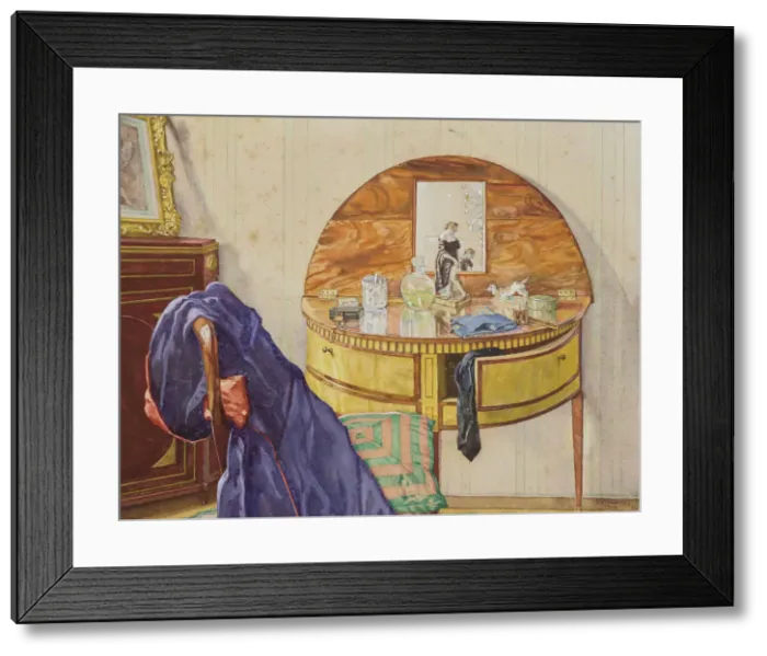 Framed Print : The artists bedroom in St Petersburg, 1932 Framed Print : The artists bedroom in St Petersburg, 1932