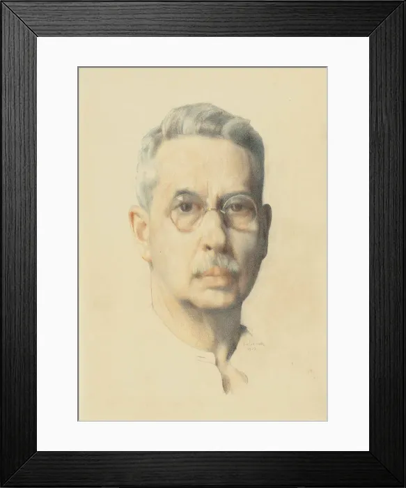Framed Print : Self-Portrait, 1933 Framed Print : Self-Portrait, 1933