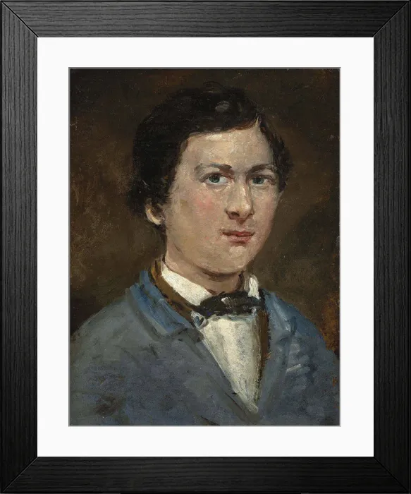 Framed Print : Self-Portrait, ca 1818-1821 Framed Print : Self-Portrait, ca 1818-1821