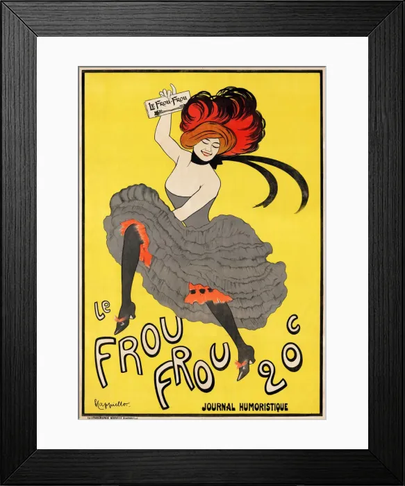 Framed Print : Le Frou Frou, journal humoristique, 1899 Framed Print : Le Frou Frou, journal humoristique, 1899