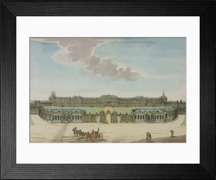 Framed Print : The Catherine Palace in Tsarskoye Selo, Between 1792 and 1820