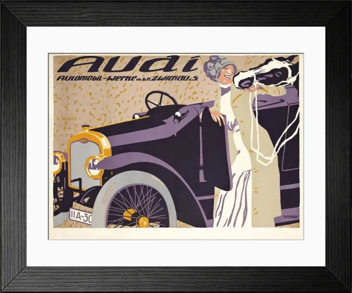 Framed Print : Audi, 1912 Framed Print : Audi, 1912