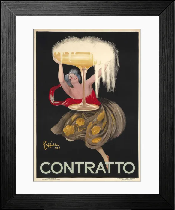 Framed Print : Contratto, 1922 Framed Print : Contratto, 1922