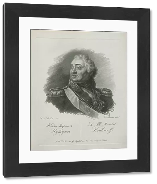 Portrait of Field Marshal Prince Mikhail Kutuzov (1745-1813), 1813