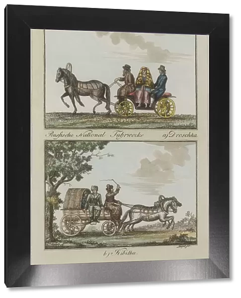 Russian Carriages: Droshky and Kibitka, Between 1792 and 1820