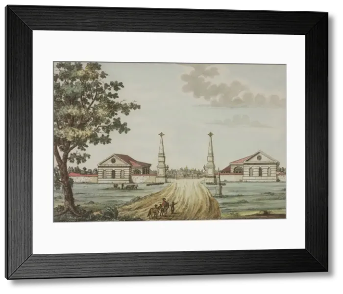 Framed Print : Moscow City Gates, Between 1792 and 1820 Framed Print : Moscow City Gates, Between 1792 and 1820