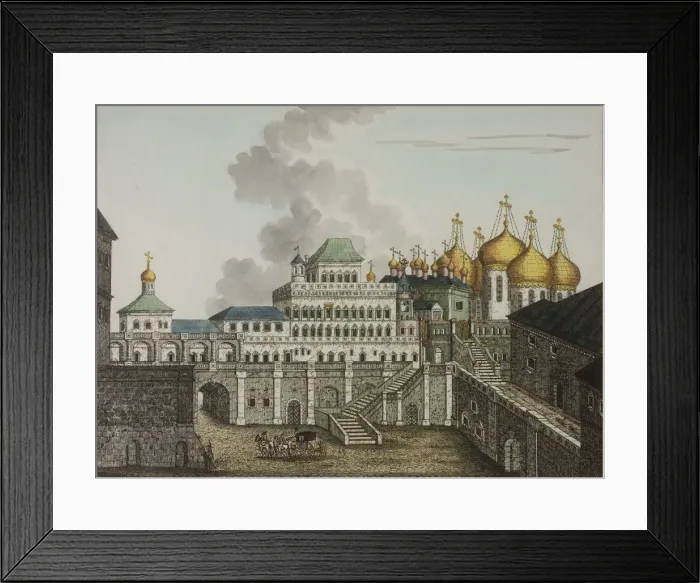 Framed Print : The Terem Palace in Moscow Kremlin, Between 1792 and 1820 Framed Print : The Terem Palace in Moscow Kremlin, Between 1792 and 1820