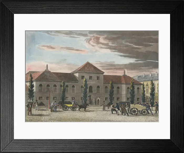 Framed Print : The Warsaw Arsenal, 1829 Framed Print : The Warsaw Arsenal, 1829