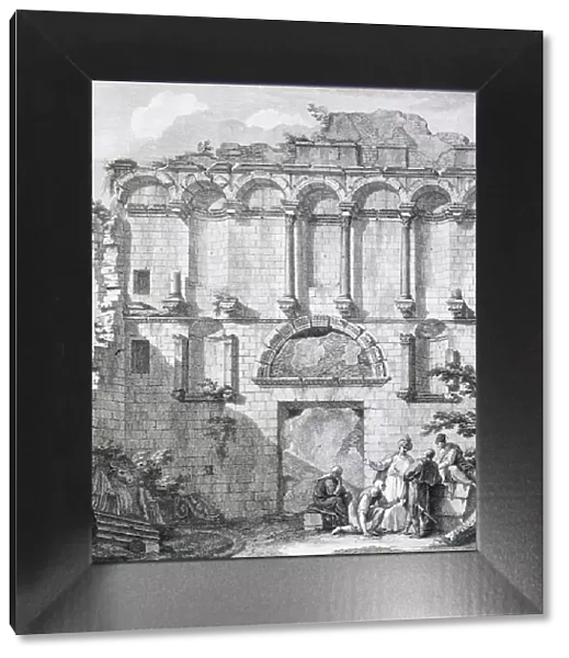 The Porta Aurea, pub. 1764. Creator: Robert Adam (1728-92)