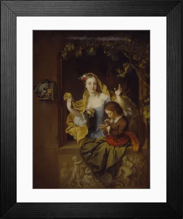Framed Print : Soap-bubbles, 1740s Framed Print : Soap-bubbles, 1740s