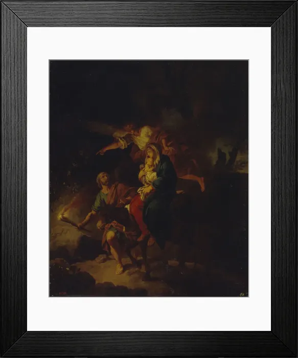 Framed Print : The Flight into Egypt Framed Print : The Flight into Egypt