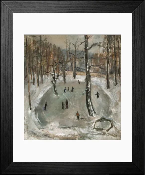 Framed Print : Ice Hill, 1933 Framed Print : Ice Hill, 1933