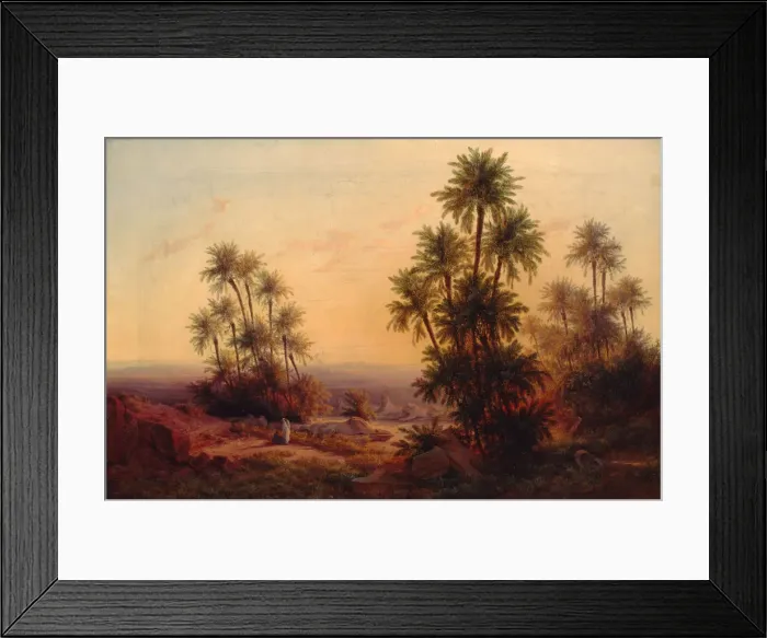 Framed Print : The Sphynx Avenue, 1867 Framed Print : The Sphynx Avenue, 1867