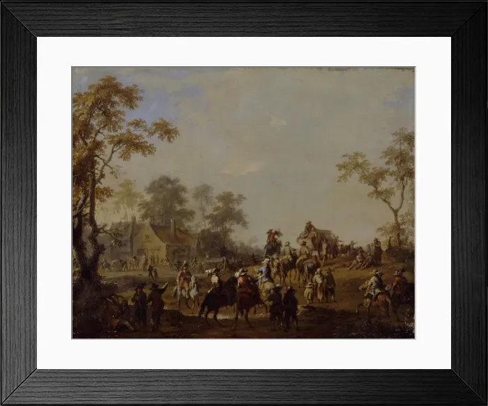 Framed Print : The Cavalry Departs