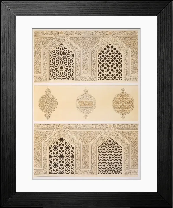 Framed Print : Tekih Cheik Hacen Sadaka, or the Funerary Mosque of Sultan Hassan, Cairo, pub. 1877 Framed Print : Tekih Cheik Hacen Sadaka, or the Funerary Mosque of Sultan Hassan, Cairo, pub. 1877