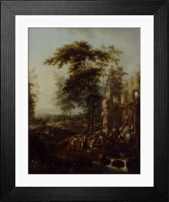 Framed Print : An Attack by Robbers Framed Print : An Attack by Robbers