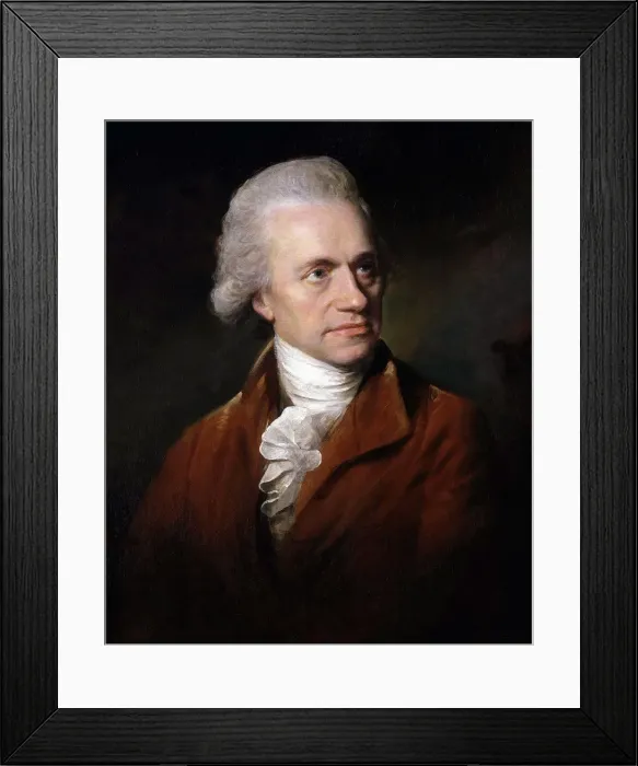 Framed Print : Portrait of Sir Frederick William Herschel (1738- 1822), 1785. Creator: Lemuel Abbott (1760-1802) Framed Print : Portrait of Sir Frederick William Herschel (1738- 1822), 1785. Creator: Lemuel Abbott (1760-1802)
