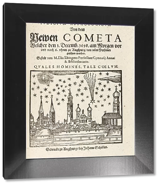 A new Comet viewed from Augspurg, Germany on 1 December, 1618, pub. 1618. Creator