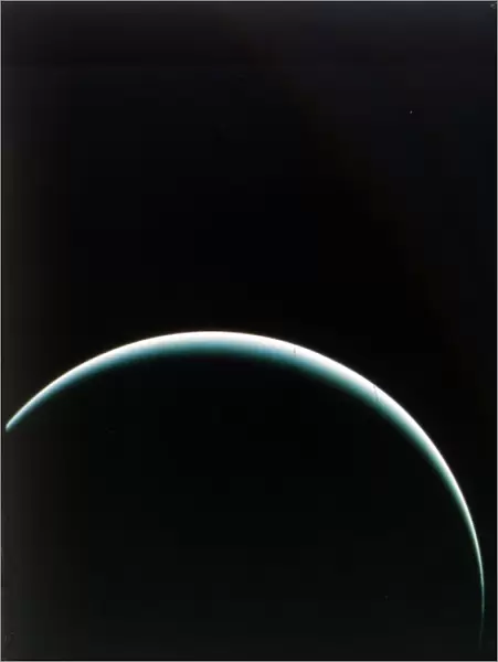 Uranus from Voyager 2, 25 January 1986. Creator: NASA