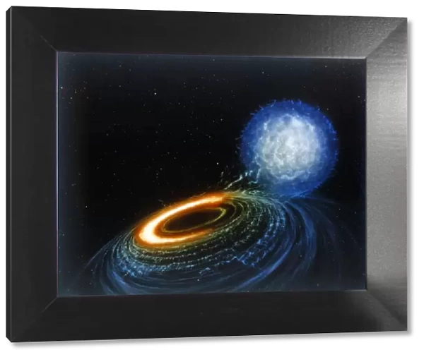 Black Hole, artists concept. Creator: NASA