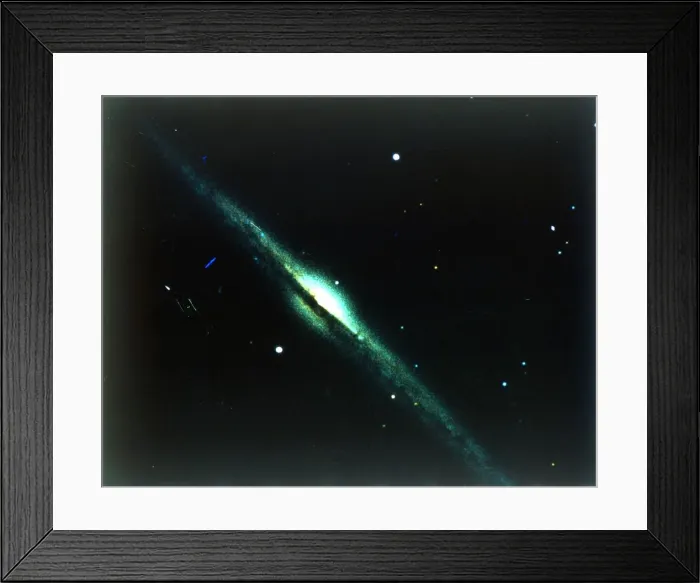 Framed Print : The Needle Galaxy in Coma Berenices. Creator: NASA Framed Print : The Needle Galaxy in Coma Berenices. Creator: NASA